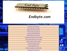 Tablet Screenshot of endbyte.com